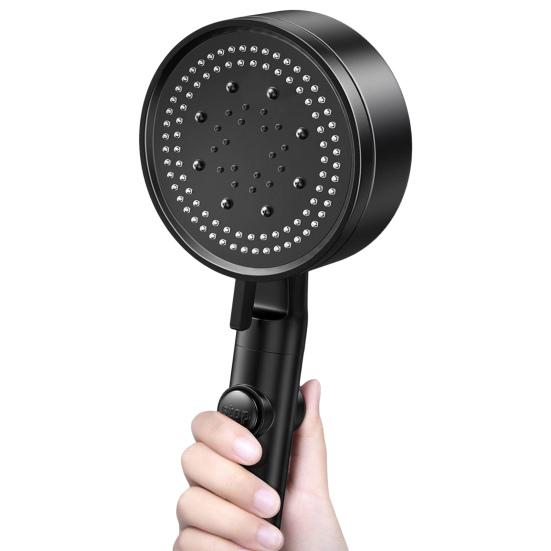 Душевая головка высокого давления с ручным управлением, 8 режимами распыления, функция верхнего распыления