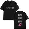 Singer TINI STOESSEL Futtura Tour New Album 2026 Graphic Tshirts Men Women Fashion Harajuku Short Sleeve Cotton Tees streetwear