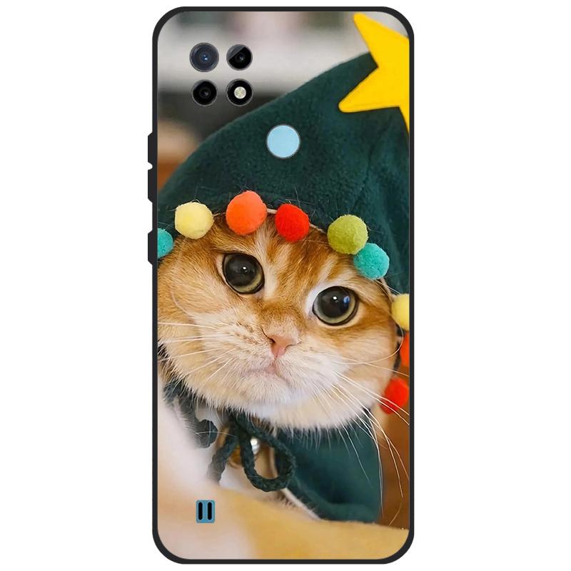 Силиконовый чехол для Realme C21Y C25Y, чехол для телефона OPPO Realme C21Y C25Y 4G, мягкий чехол RMX3261, бампер из ТПУ, 6,5 дюйма