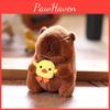Cute Capybara Plush Toy Pendant With Pp Cotton Filling For Bag Decor And Gifts