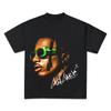 Playboi Carti Графичная Коробчатая Винтажная Рубашка с Большой Головой Streetwear Y2K