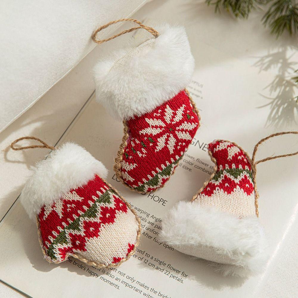 Hat Xmas Ornament Glove Christmas Tree Decorations Merry Christmas Christmas Tree Pendant  New Year