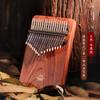 Kalimba 17 Keys Note Professional Music Keyboards Portable Wood Kalimbas Yoga Meditation Small Instrument for Initiants Fingers Piano Accessory