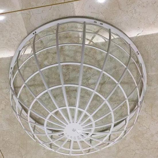 Rolling Chicken Ball Cage Detachable Chicken Ball Plastic Mesh Enclosure Chickens Orb Cage to Free Range for Hamsters Parrots Chicks