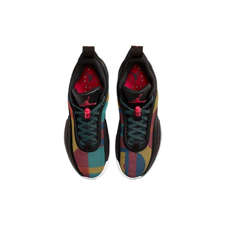 Air Jordan 36 Low Black Multi-Color Мужские кроссовки Washed-Teal Vivid-Sulfur Rush-Pink DH0833-063