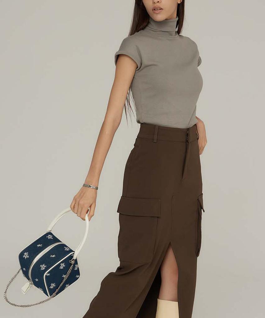 Сумка Maison246 Gigi Cube Bag-Denim