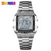 SKMEI 1381 Electronic Luxury Men's Digital Watch Sports Multi Functional LED Display Watch Men's Countdown Clock Reloj Hombre