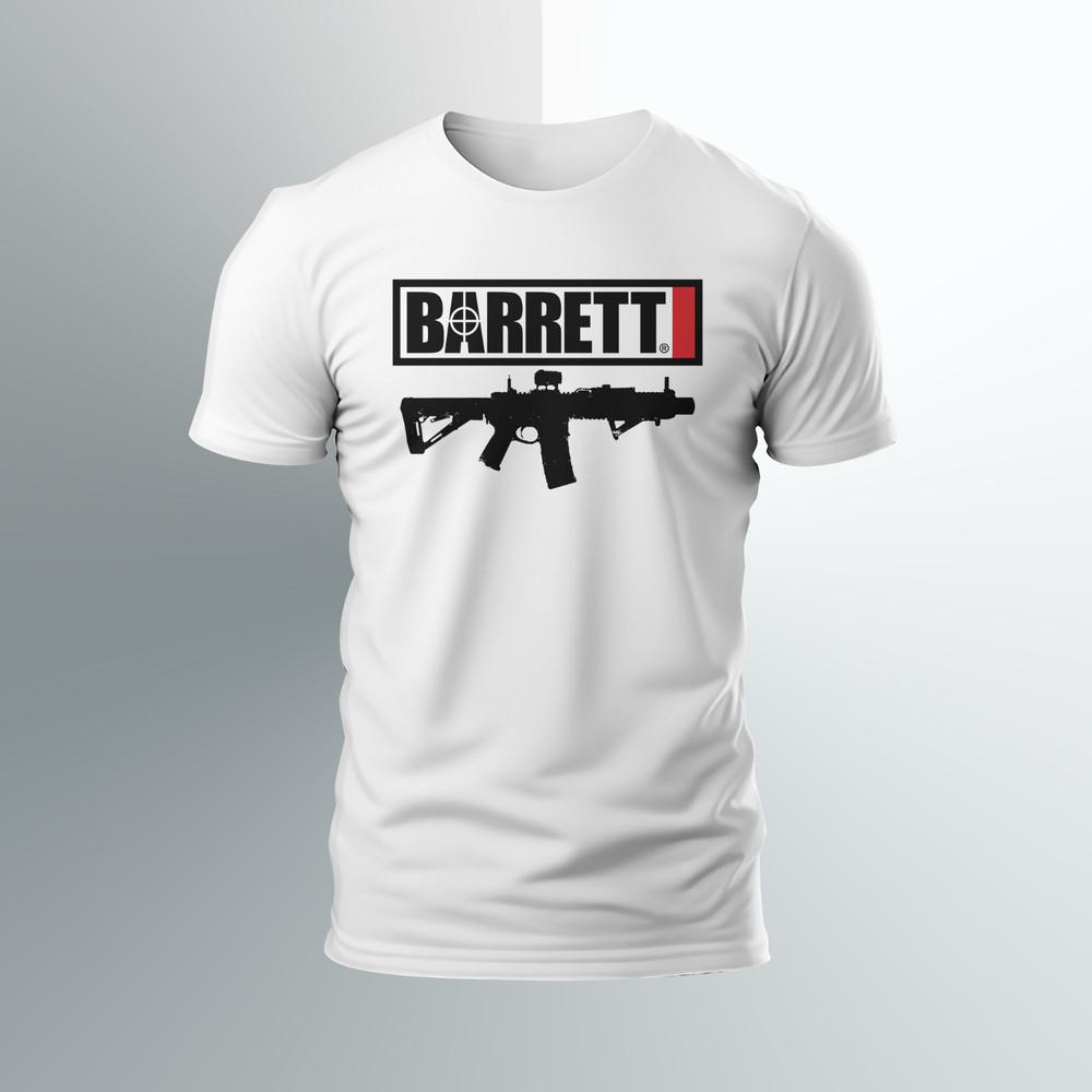 BARRETT Ammunition Guns Firearms Logo funny t-shirt BEST Unisex T-Shirt