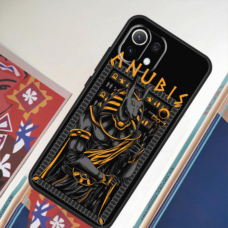 Anubis Egyptian God For Xiaomi 15 Ultra 14 13T 14T 15T 17 Pro Max Case For POCO X7 Pro X5 X6 F5 F6 F7 F8 Ultra