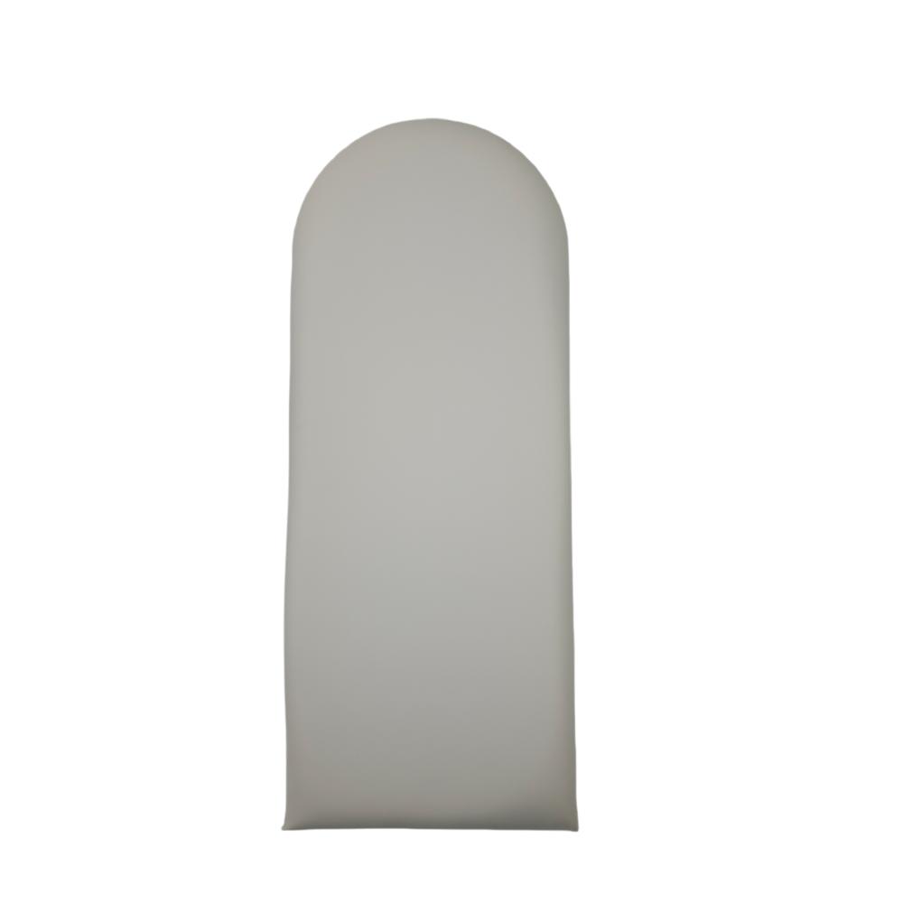 1pc 20x50cm Protective Wall Enclosure Anti-collision Soft Bag Wall Sticker Headboard Semi-circular Leather Soft Bag Headboards