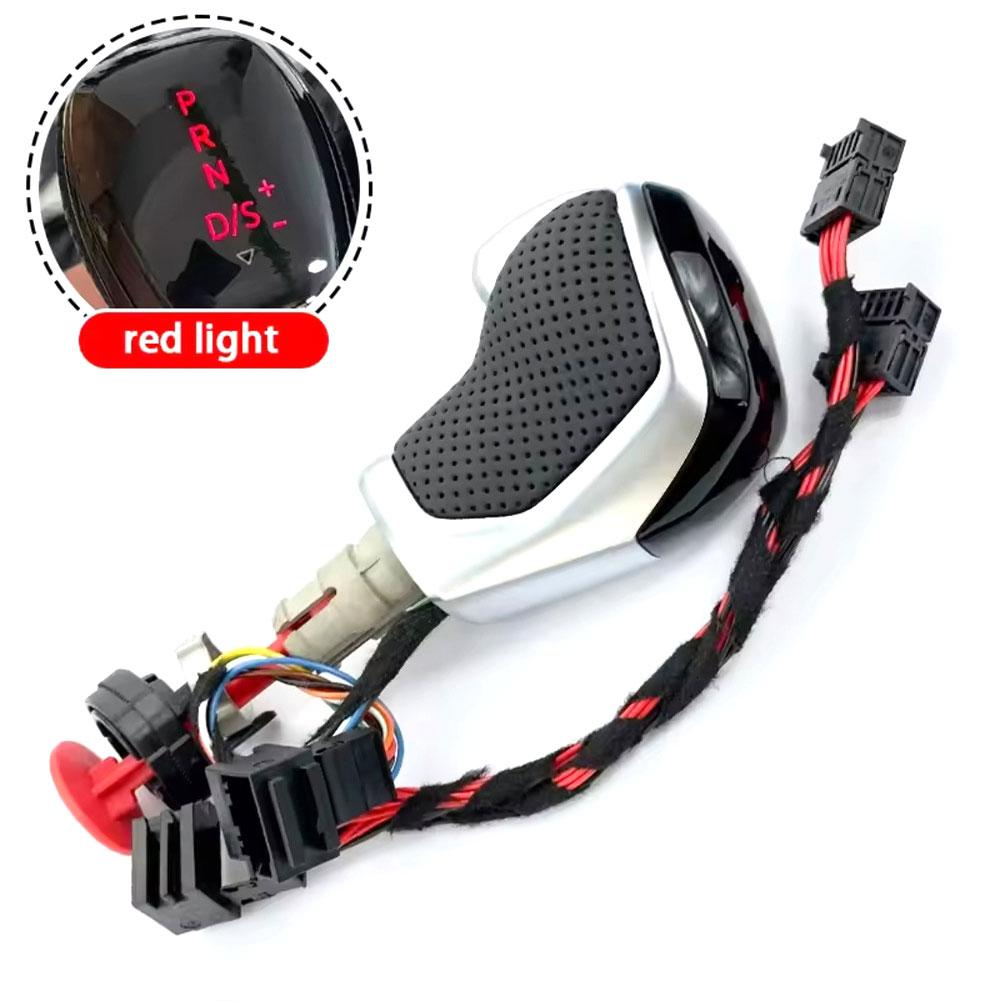 Светодиодная электронная ручка с подсветкой, ручка переключения передач для VW Golf MK6 MK7, автоматическая коробка передач, селектор, автомобильная запчасть