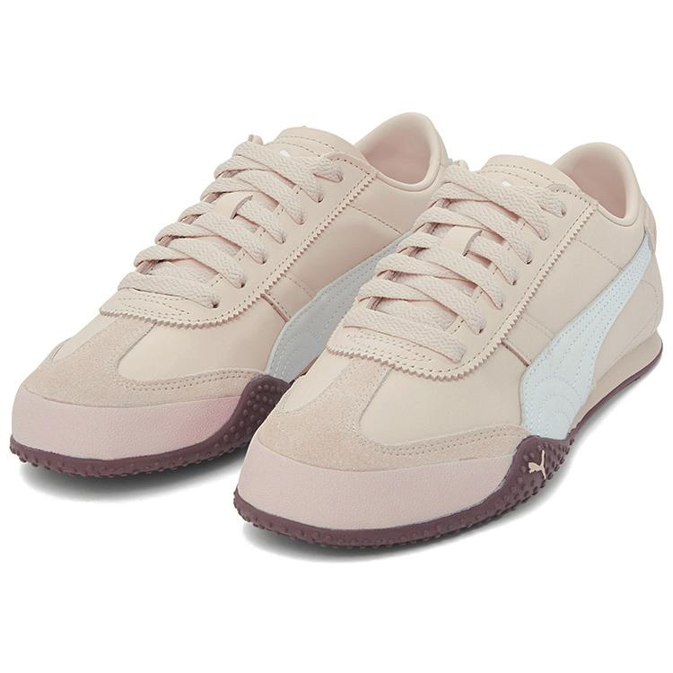 Puma Bella UT Leather Sakura Pink Women Sneakers White 402186-04