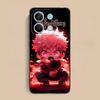 Чехол для мобильного телефона Jujutsu Kaisen Сукуна для Xiaomi Redmi Note 14 13 12 11 S Pro Plus 4G 5G Чехол с цветной печатью Красивый Роскошный