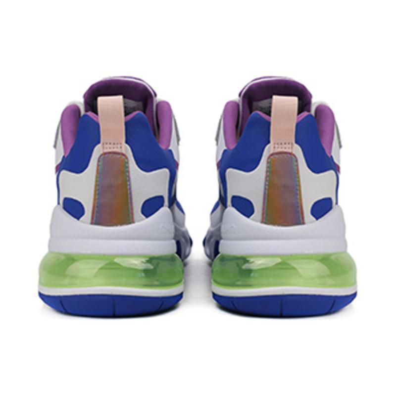 Nike Air Max 270 React White Berry Royal Sneakers Casual Shoes CW0630-100