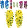 Faux Ipomoea Nil L Roth Flower Wall Decor With Plastic And Silk Material For Outdoor Indoor And Event Use