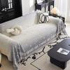 Chenille Sofa Towel Four Seasons All-Inclusive Sofa Cover Dust Cover Living Room Straight Row Sofa One Piece Cover Cloth