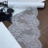 ( 2 Colors ) Chantilly Lace, 3m x 17.5cm, Non-stretch Eyelash Mesh Lace Trim for Lingerie, Bra, Underwear, Lingerie, Dress, Garment, Sewing & Crafting