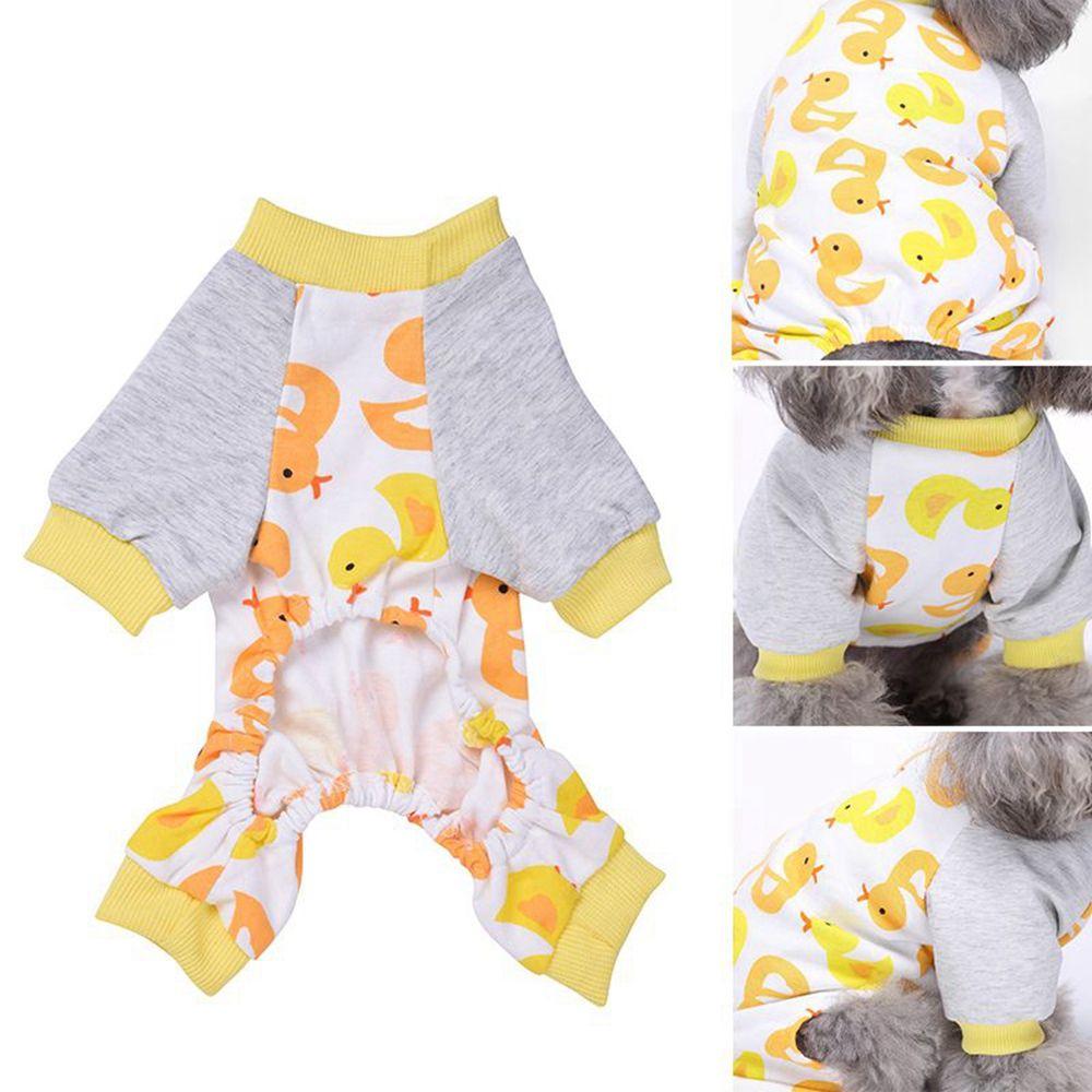 Small Dogs Cats Shirt Coat Sleepingwear Pyjama Dog Clothes Dog Pajamas Pet Supplies Puppy Jumpsuits