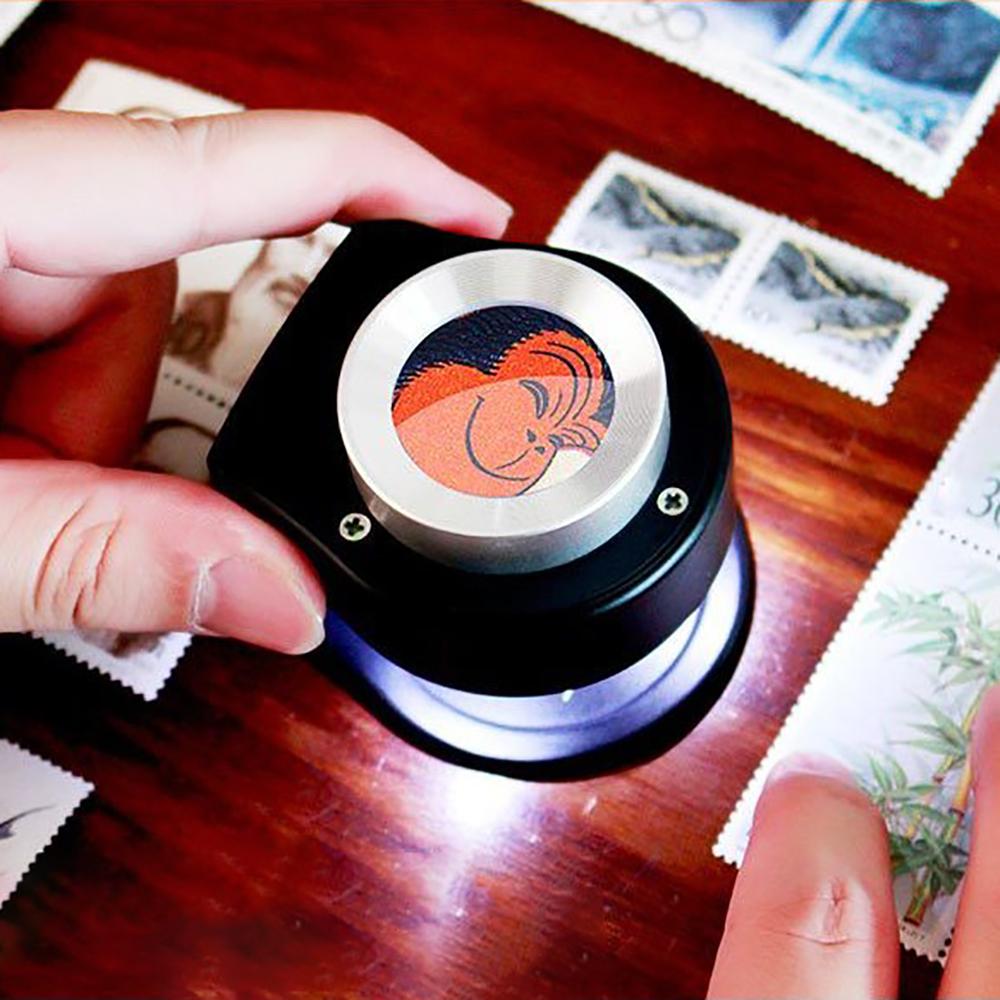 Magnifying Glass Lens Handheld Jewelry Identification Tools Magnifier Loupe Optical Instrument