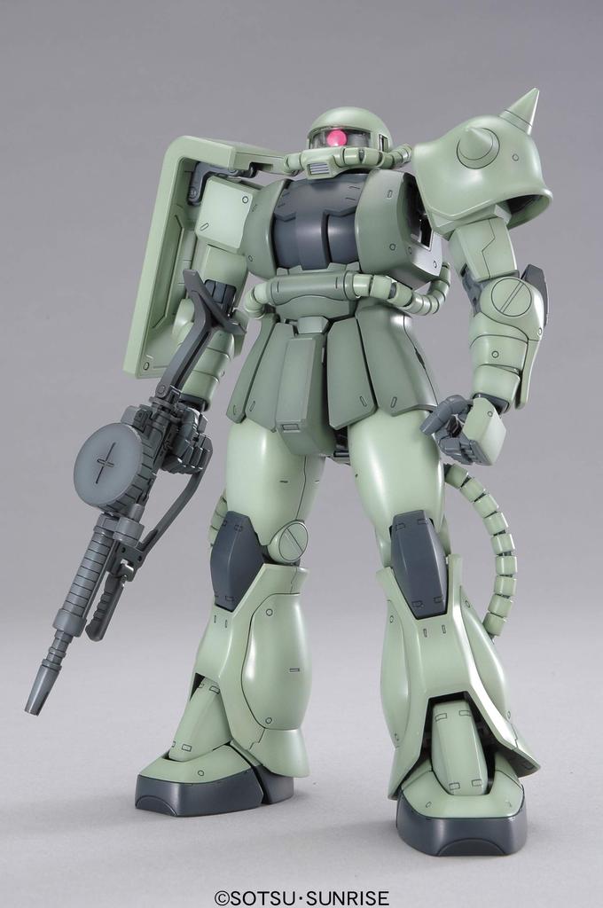 MG Mobile Suit Gundam Zaku Scale Plastic Model MS-06J Mass-produced Ver.2.0 1/100 Color-coded