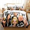 3D Print Tokyo Revengers Anime Bedding Set Double Twin King Duvet Cover Comforter Pillowcase Boys Girls Adults Bedroom