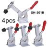 GH-201A GH-201B Сверхмощный тумблерный зажим Горизонтальный зажим Быстроразъемный фиксирующий рычаг Крепеж Набор ручных инструментов GH201B GH-302-FM