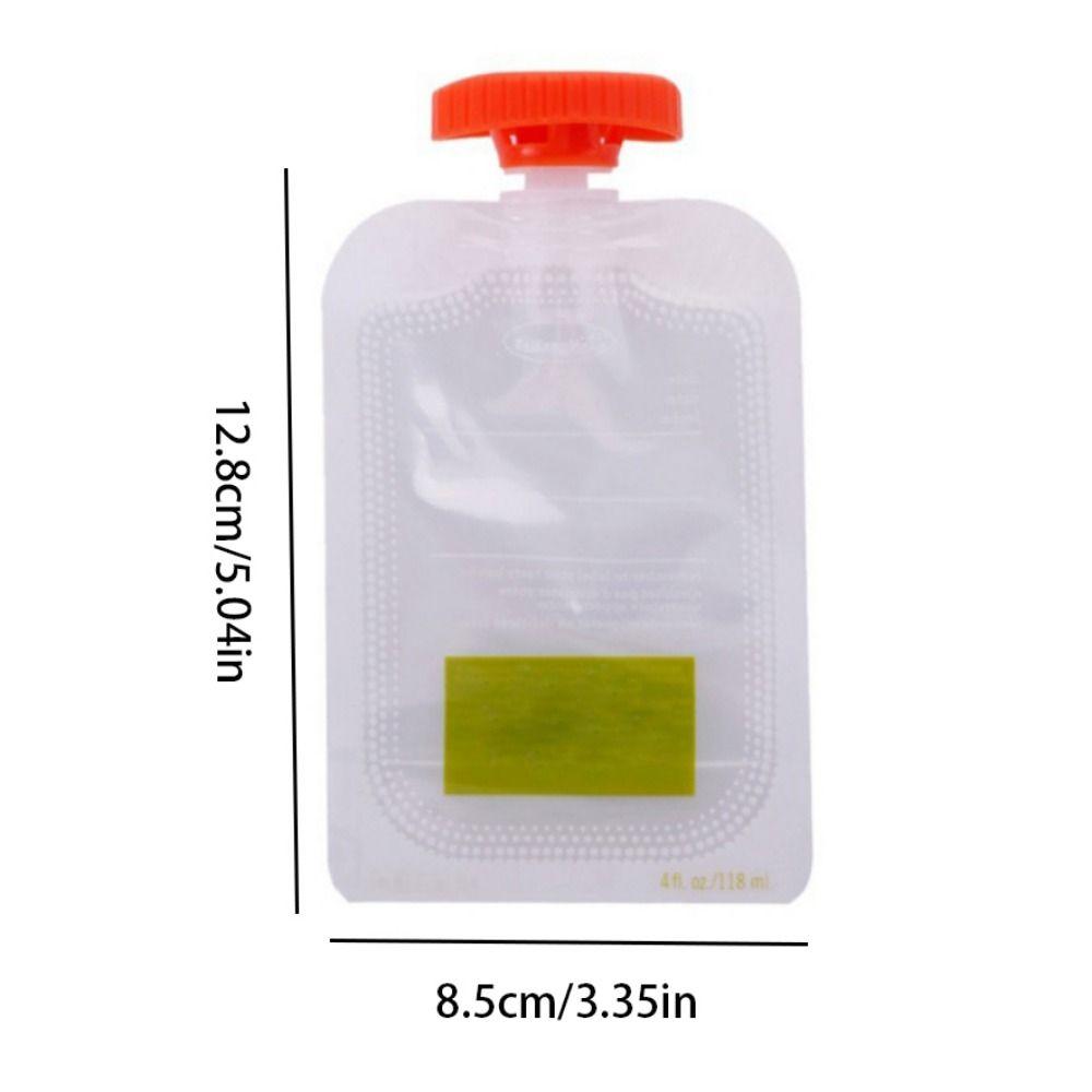 Plastic for Baby Weaning Food Squeeze Storage Bag Food Packaging Bag Food Pouches Juice Bag