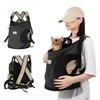 Dog and Cat Carrier Front Carrying Pet Backpack with Adjustable Shoulder Strap and Waterproof Nylon Easy To Ideal for Hospital and Emergency with