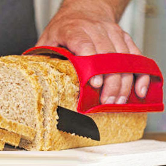 Силиконовый держатель для нарезки овощей, устойчивый к ожогам, с ручкой для приготовления пищи и