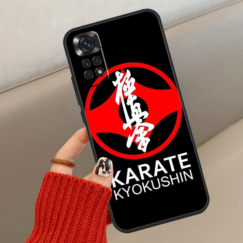 Кейс Oyama Kyokushin Karate Для Xiaomi Redmi Note 11 12 8 9 10 Pro 8T 9S 10S 11S Redmi 9A 9C 10 10A 10C Чехол