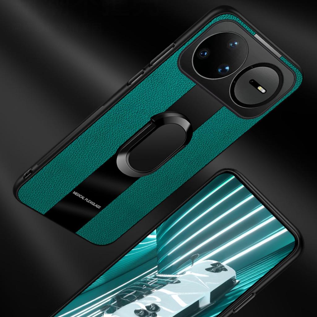 Для Huawei Nova 15 Pro Чехол Бизнес Эллиптическая Подставка Всесторонний Ударопрочный Кожаный Мягкий Силикон Модный для Huawei Nova 15 Pro Задняя Крышка