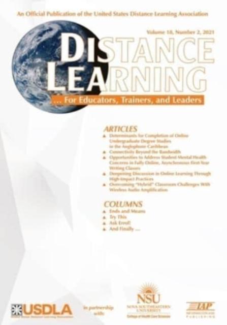 Книга Distance Learning Volume 18 Issue 2 2021