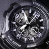 Casio Серия для молодежи Многофункциональные Модные Водонепроницаемые Кварцевые Часы Мужские часы Черные MCW-100H-1A3