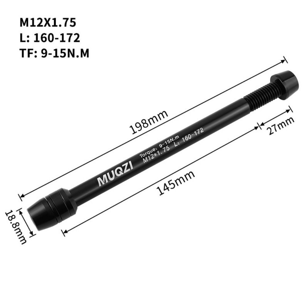 Bike Shaft Bike Hub Skewers Front Rear Axle Bike Barrel Shaft Trainer Bike Repair Tool