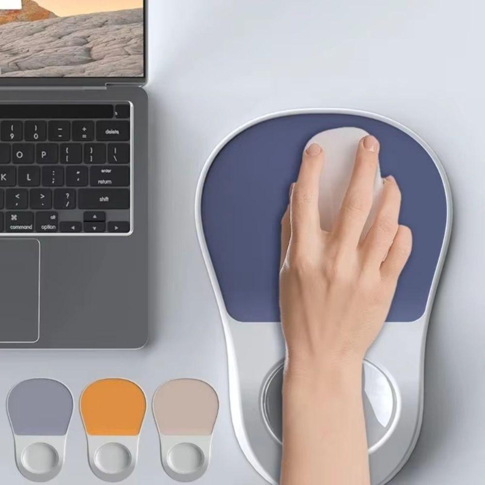 Smooth Surface Mouse Pad with Wrist Rest Non-Slip Wrist Support Pad Long Hours of Use