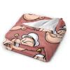 Popeye Blanket Fleece  Relax Super Soft Throw Blankets for Home Quilt
