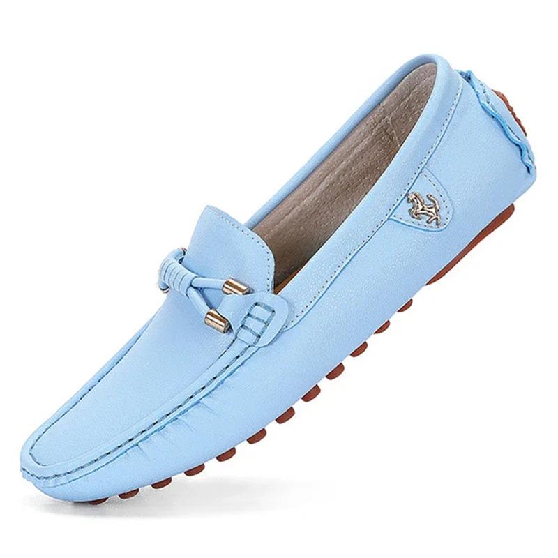 Size 48 White Loafers Shoes For Men Slip On Driving Flats Casual Moccasins Shoes For Men Comfy Male Dad Loafers Zapatos Hombre