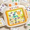 Rabbit Magnetic Bead Board Color Sorting Number Counting Maze Game Fine Motor Skills Beads Matching Kids Educational Preschool Learning Toy