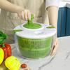 Salad Spinner Vegetable Washer Dryer Drainer Strainer with Bowl  Colander Fruit Washer Pasta and Fries Spinner