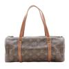 Papillon 30 Handbag M51365 Vintage Brown Monogram Canvas Women Used