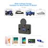 Быстрая зарядка PD30W+QC3.0 12V/24V Адаптер питания с розеткой быстрой зарядки и выдвижной крышкой 12-24V Автомобильное USB-порт зарядное устройство для автомобиля, автобуса, фургона