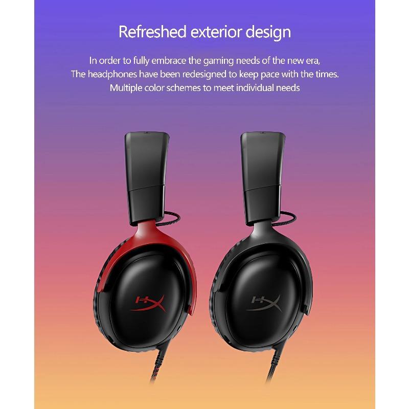 HYPERX Игровая гарнитура Cloud II Hi-Fi 7.1 объемный звук/съемный микрофон/USB звуковая карта для ПК PS проводные игровые наушники Cloud 2