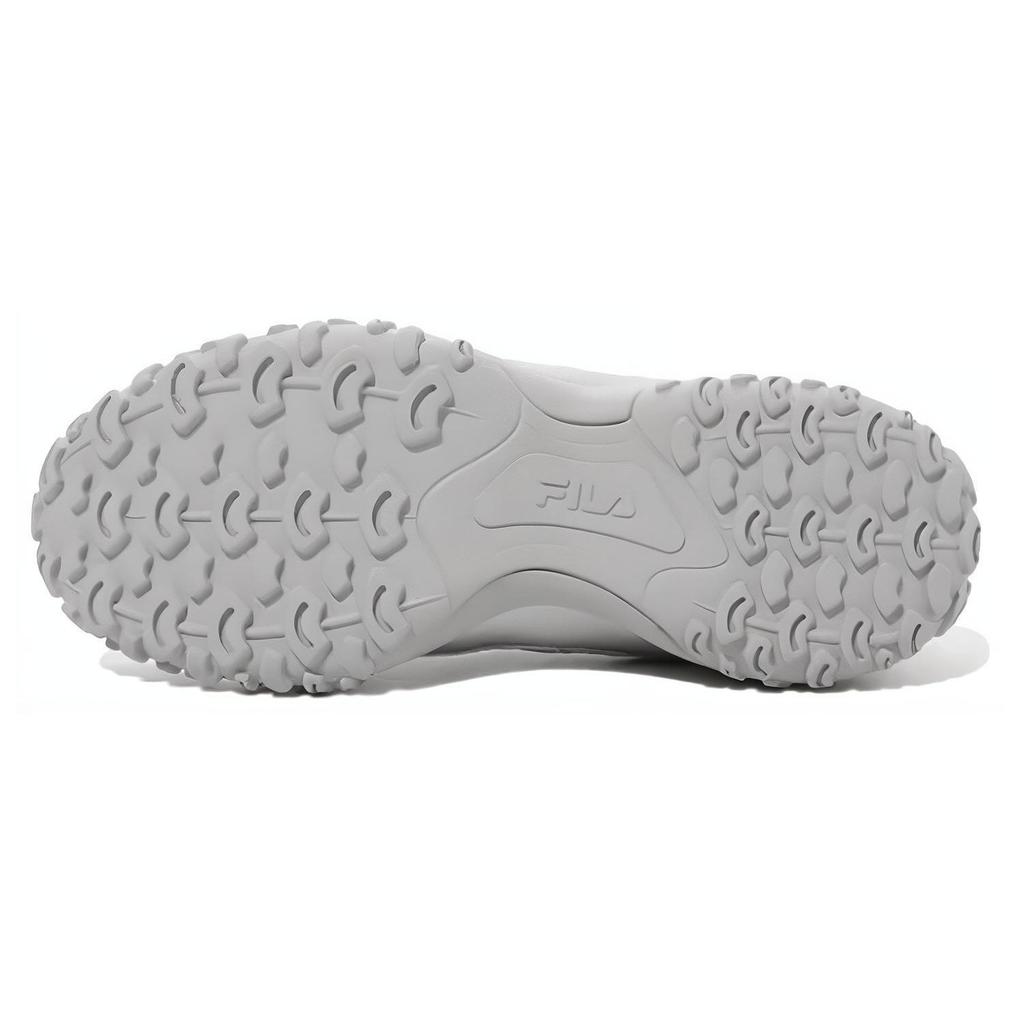 Fila Удобные Универсальные Амортизирующие Прочные Кроссовки с Низким Верхом Унисекс Серо-Синие 1XM02347G256
