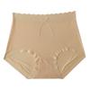 Plus Size Women's Panties High Waist Belly Lift Hip Breathable Simple Bow Underwear