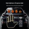 Multi-Function Car Gesture Light & Rear-End Warning Palm Light for Men