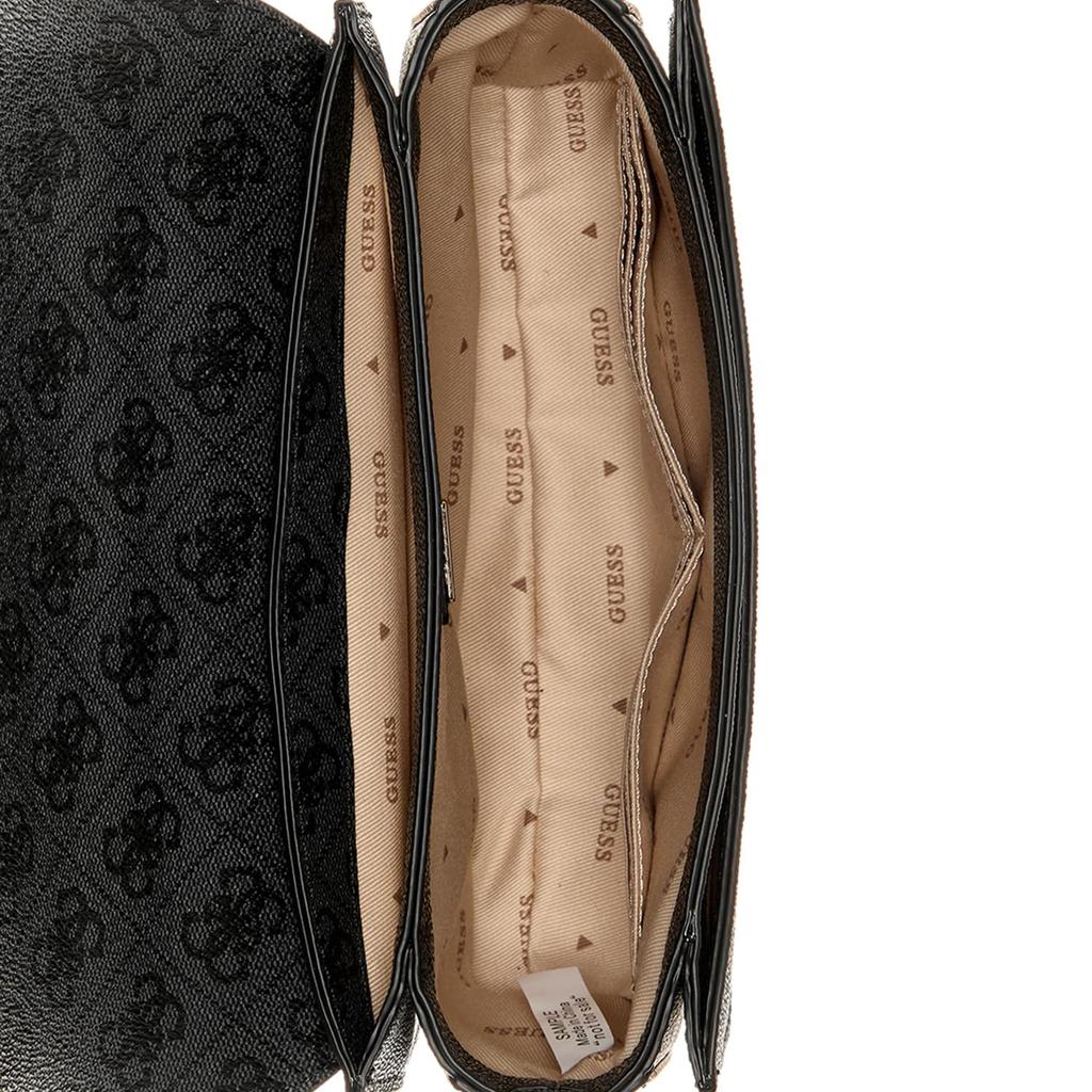 СУМКА ORLINA С ЛОГОТИПОМ С КЛАПАНОМ И ВЕРХНЕЙ РУЧКОЙ [Guess]