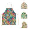 Kitchen Cooking Baking Men's and Women's Linen Apron Home Anti-fouling Cleaning Accessories Adult Children's Apron