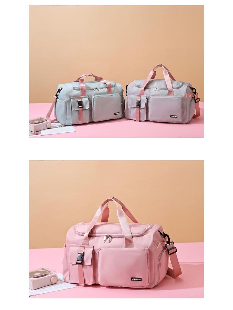 Унисекс Легкая фитнес-сумка с разделением на сухое/мокрое