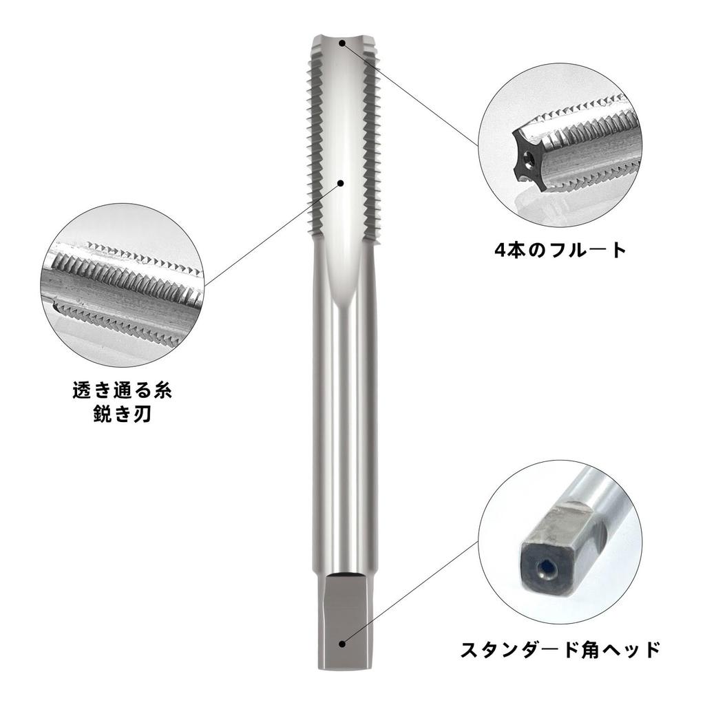 KKLM Threading Tap and Die Set, M14 x 1.5mm, High-Precision Threading Tool, Ideal for Outdoor and Industrial Use