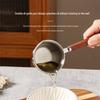 304 Нержавеющая сталь Защита от брызг Масленка - Мини Кухонная Масленка для Горячих Масел